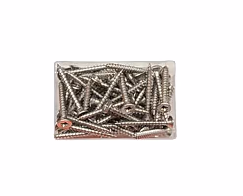 Stainless steel fencing screws 60x5mm. Pack of 200