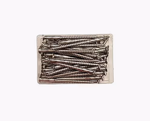Stainless steel screws 75x5mm for fencing. Pack of 200